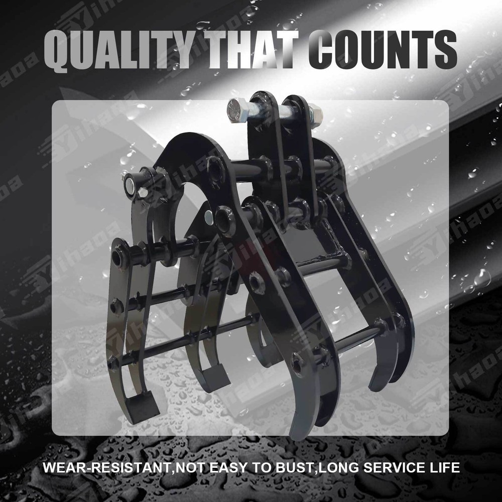 TYPHON Attachment Grappler Grabber Attachments for Mini Excavators Excavator
