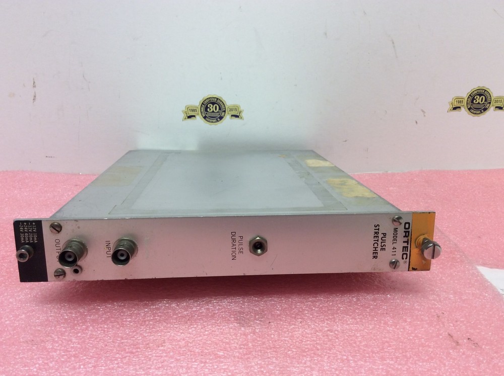 ORTEC EG&G NIM computer module model # 411 Pulse Stretcher Plug-In Bin Module