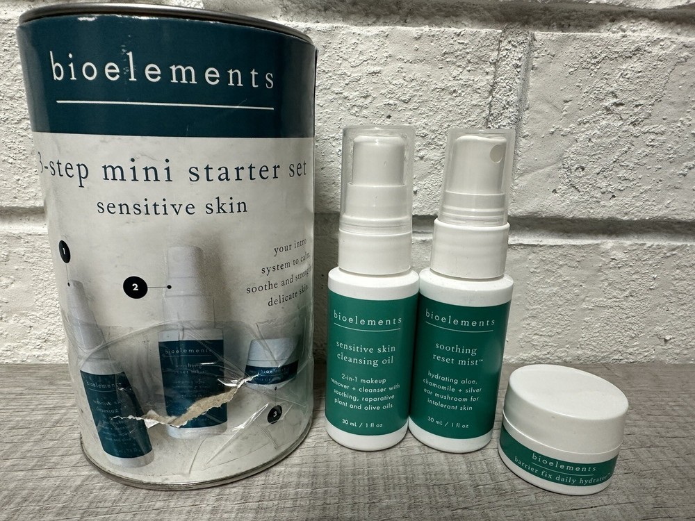 Bioelements 3-Step Starter Set Sensitive Skin  Mini Set