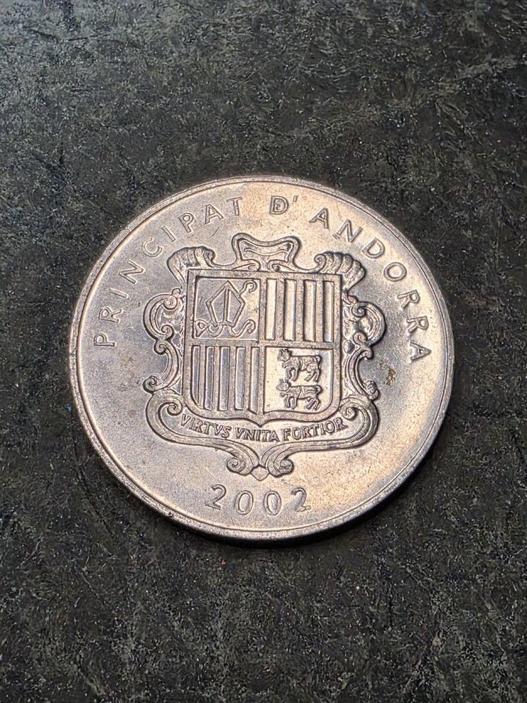 2002 ANDORA 1 CENTIM COIN