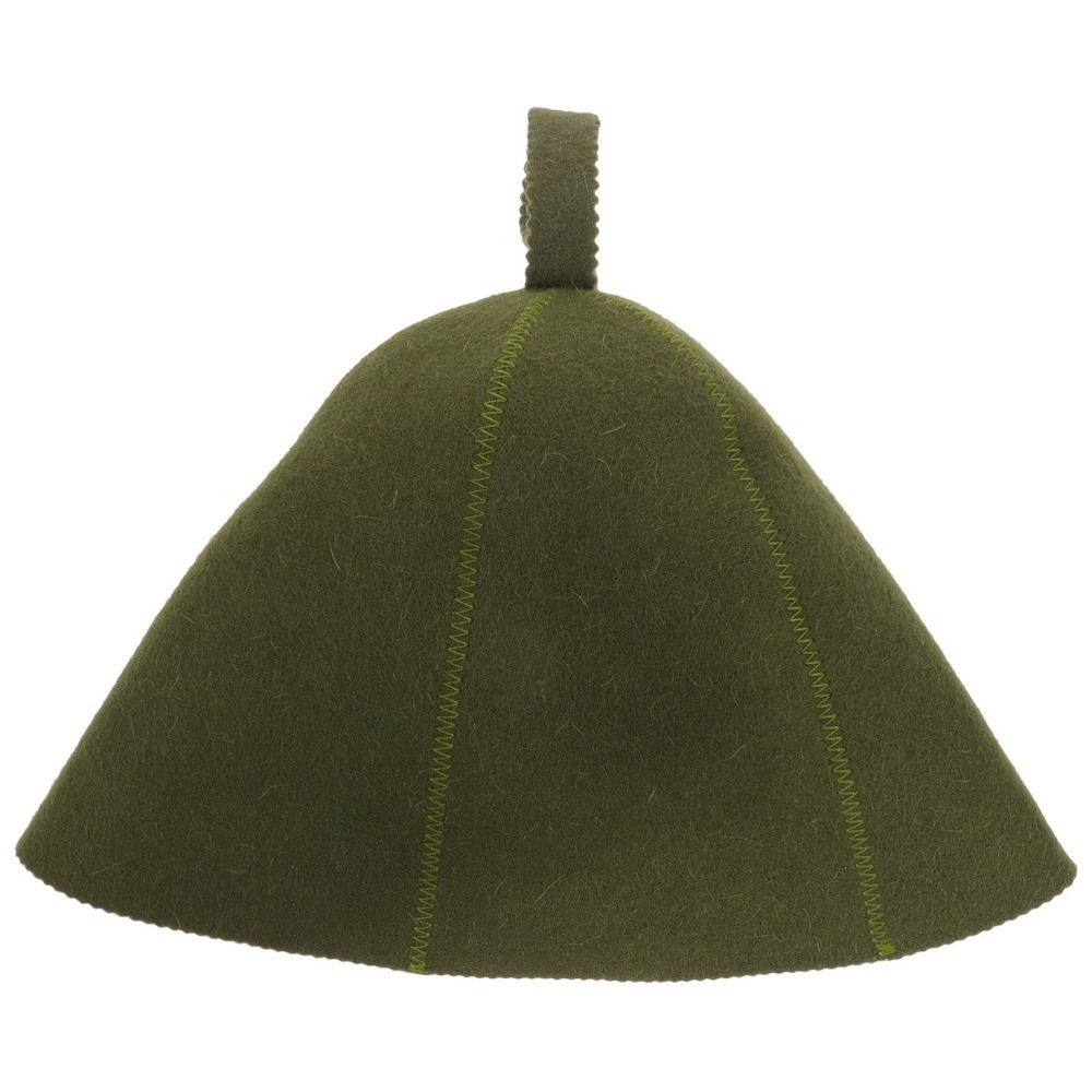 Lightweight Sauna Hat Wool Bath Cap for Comfortable Bathing Experience
