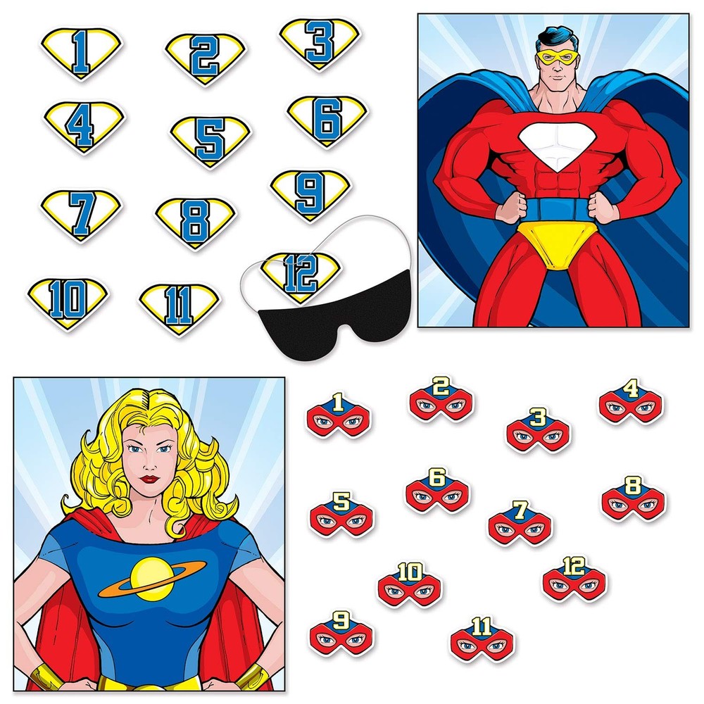 Hero Party Games - 2 Pcs