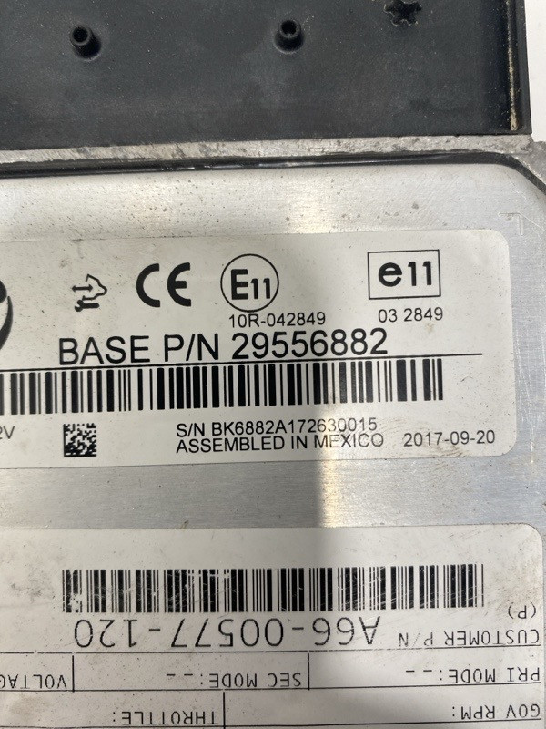 Allison Transmission Control Module 29556882 (357-10315)