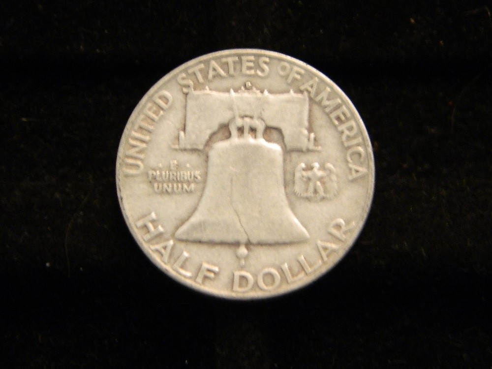 20 - 1950's Mixed Dates 90% Silver Franklin Half Dollar