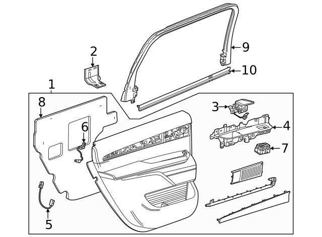 Genuine GM Bracket 85167166
