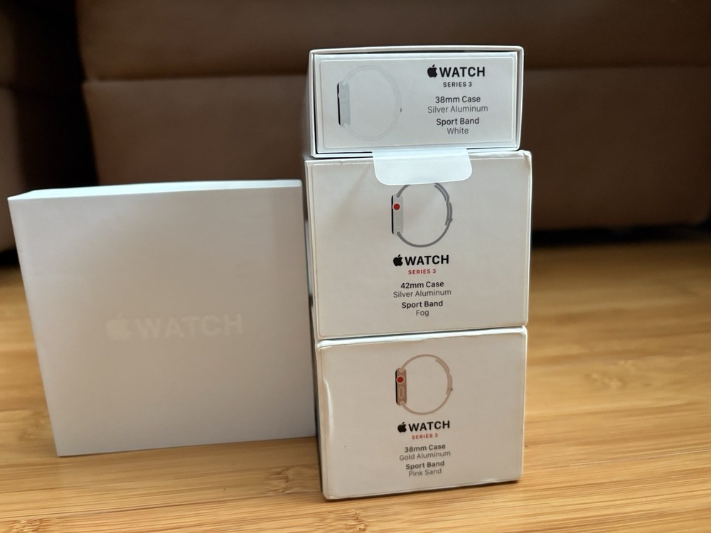 Lot Of 4 Apple Watch EMPTY BOXES ONLY