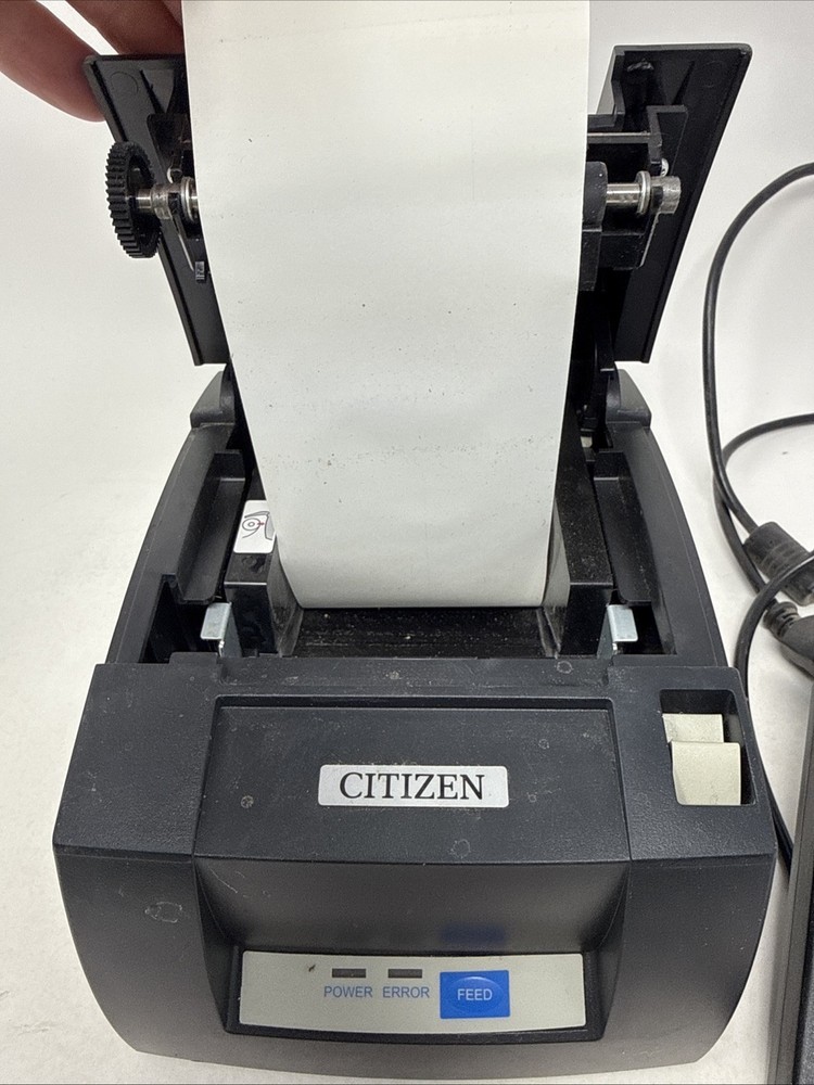 Citizen CT-S310A Thermal POS Printer W/ AC Adapter, Tested working