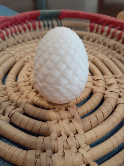 3D Printed Dragon Egg Container