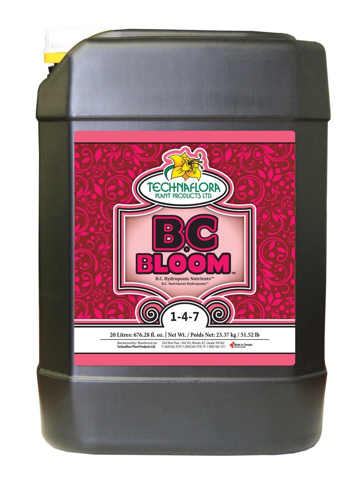 Technaflora B.C. Bloom 1 - 4 - 7 - 1L Hydroponic Plant Nutrient