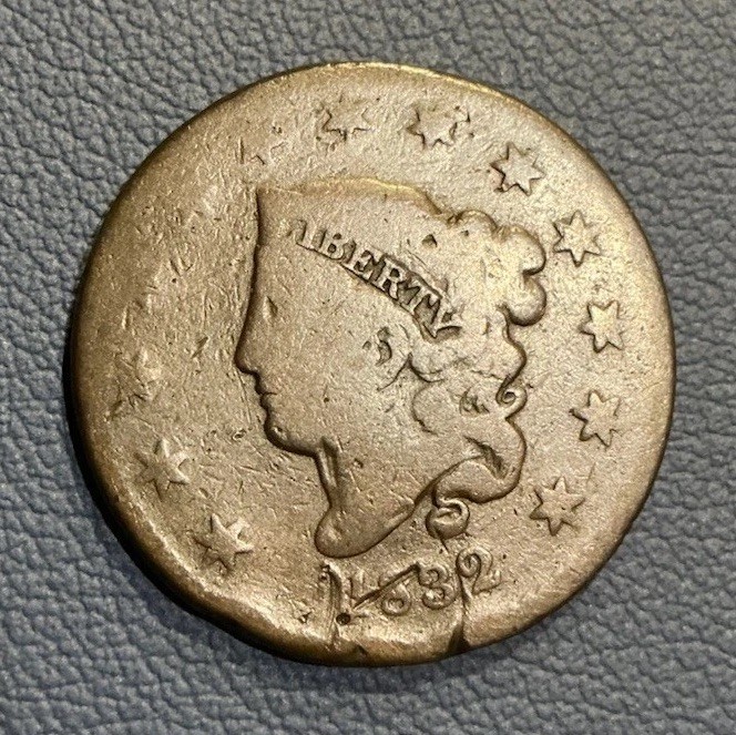 1832 Large Cent – Early Copper