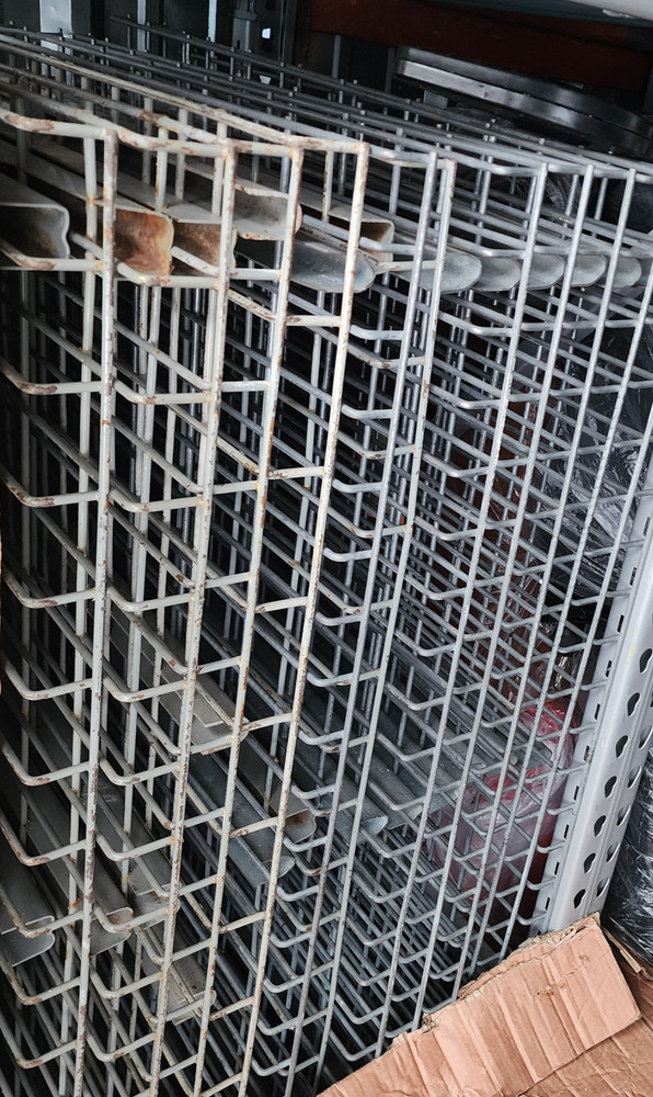Teardrop Pallet Rack Racking Decking Steel Wire Mesh 48" X 36"