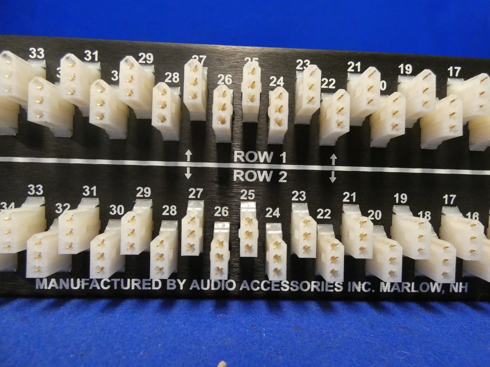 Audio Accessories 2x48 Half-Normalled Bantam Audio Patchbay