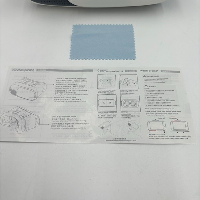 VR Virtual Reality Headset 3D Glasses Android Window IOS Smartphone VR Box