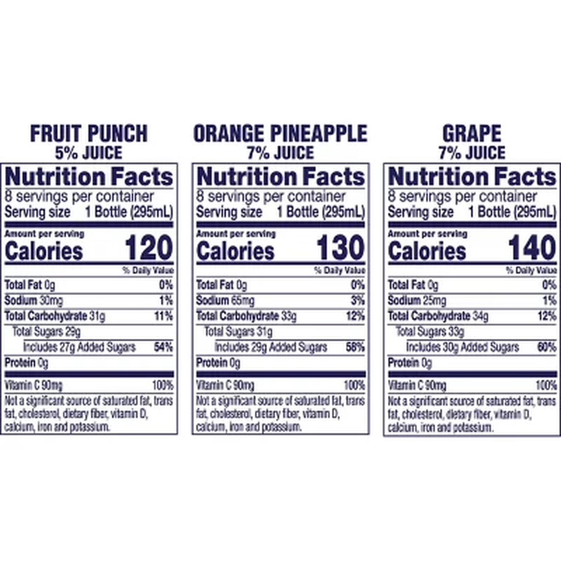 Welch's Variety Pack 10 oz - 24 Pack