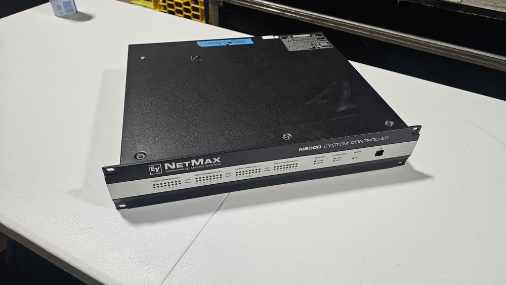 (2) Electro-Voice NETMAX N8000 Digital Matrix Controllers Working Sold as Pair