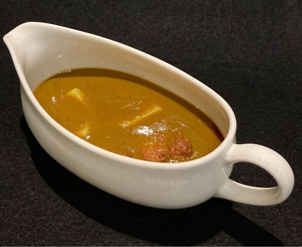 Food replica beef curry with bowl