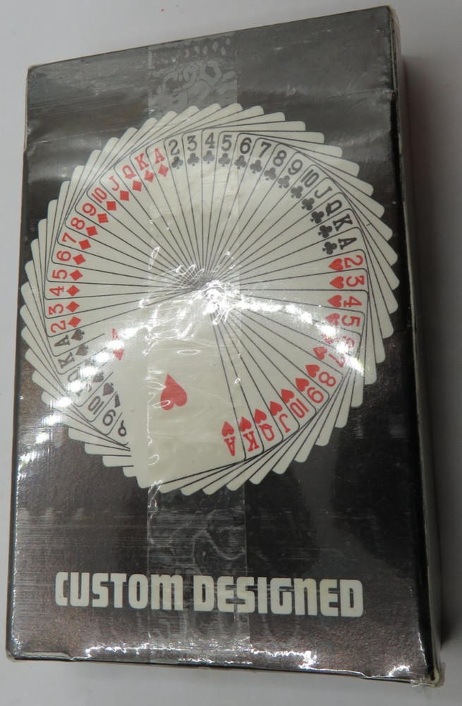 Advertisement Warning Honeywell Protective Services - Playing Cards