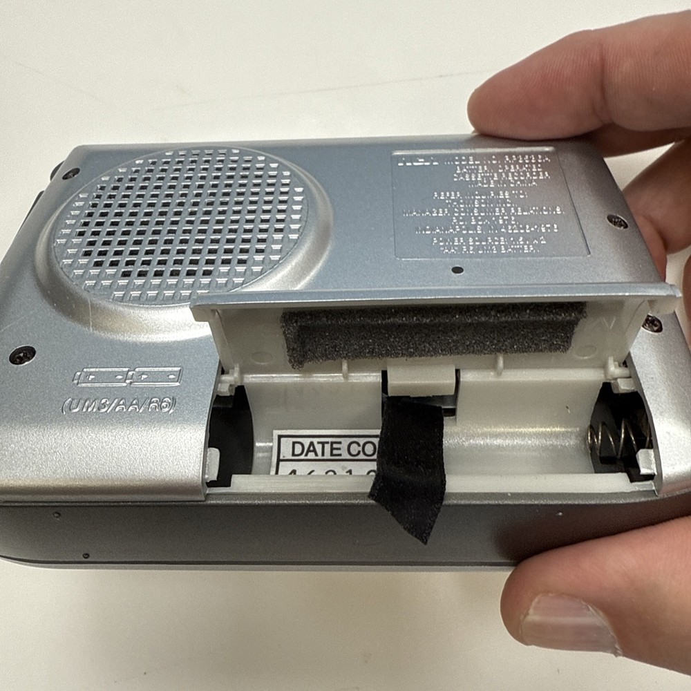 RCA RP3536A Handheld Cassette Voice Recorder Player Variable Speed WORKS/READ