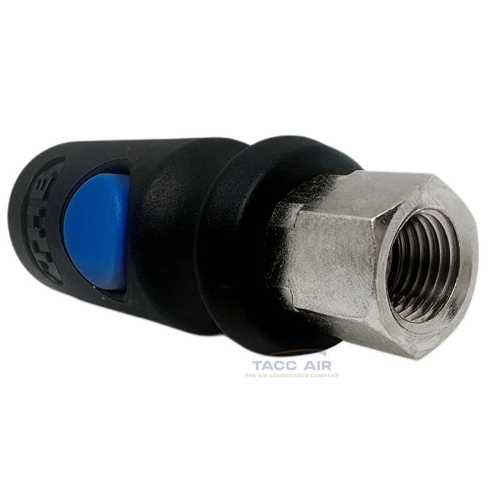4 Pack Push Button Safety Quick Connect Air Coupler 1/4" Female Industrial & ARO