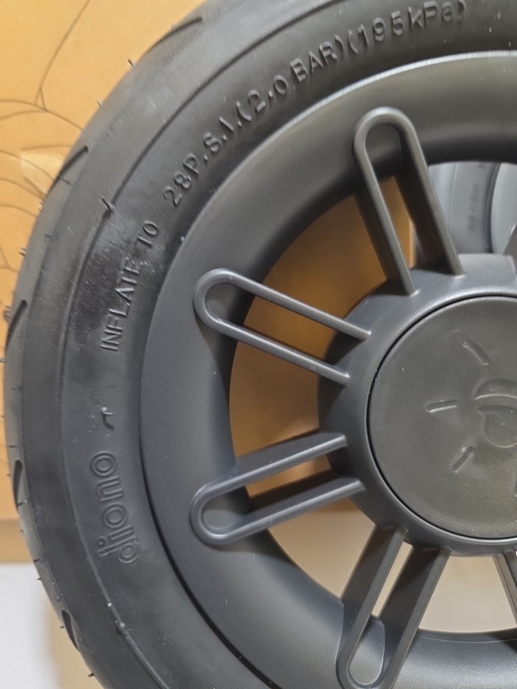 Replacement Rear Tires For Diono Quantum Stroller NIB