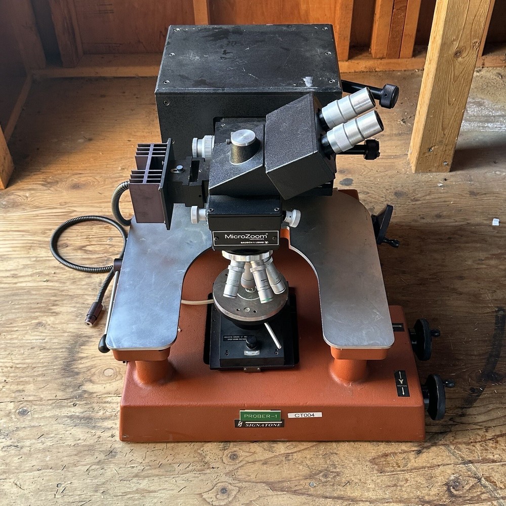 SIGNATONE SUB-MICRON ANALYTICAL PROBE STATION Untested Read Desc