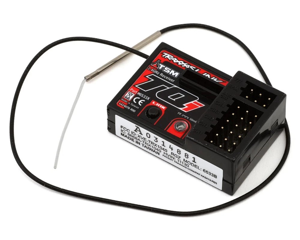 Traxxas 6533X Tqi Receiver 5ch Telemetry 2.4