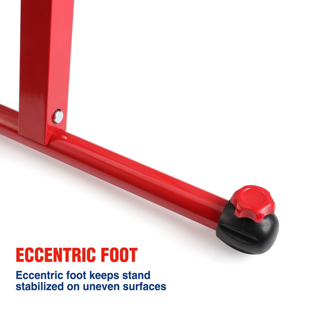 WORKPRO Folding Roller Stand Height Adjustable, Heavy Duty 250 LB Load Capacity