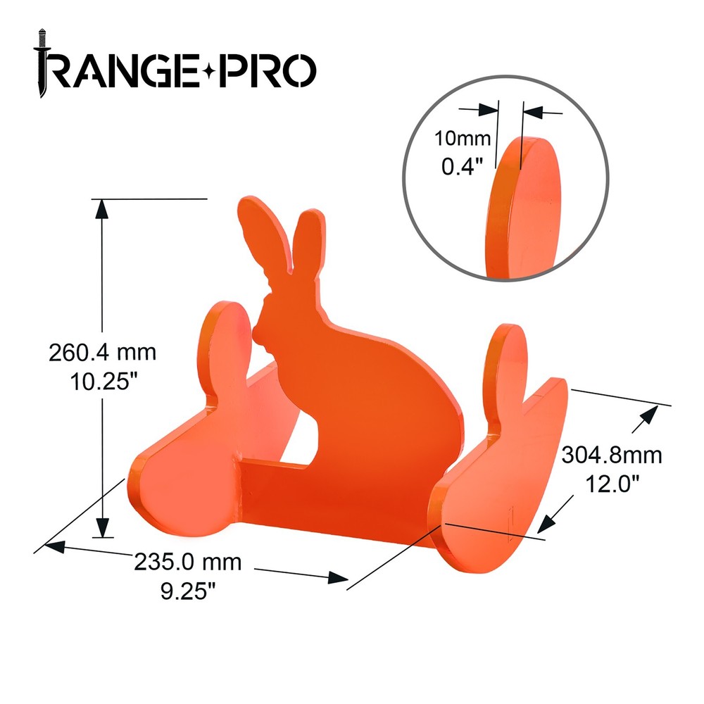 Centerfire Rifle Rabbit Rocking Target