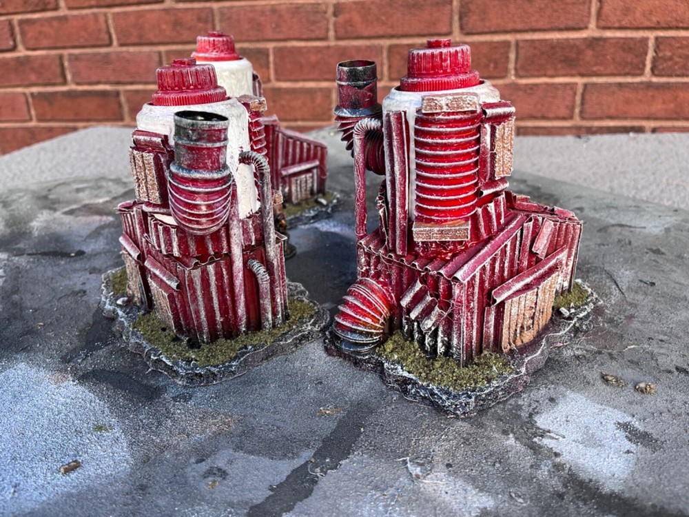 Sci-Fi Terrain pieces 26 – Tabletop Gaming scratch built.