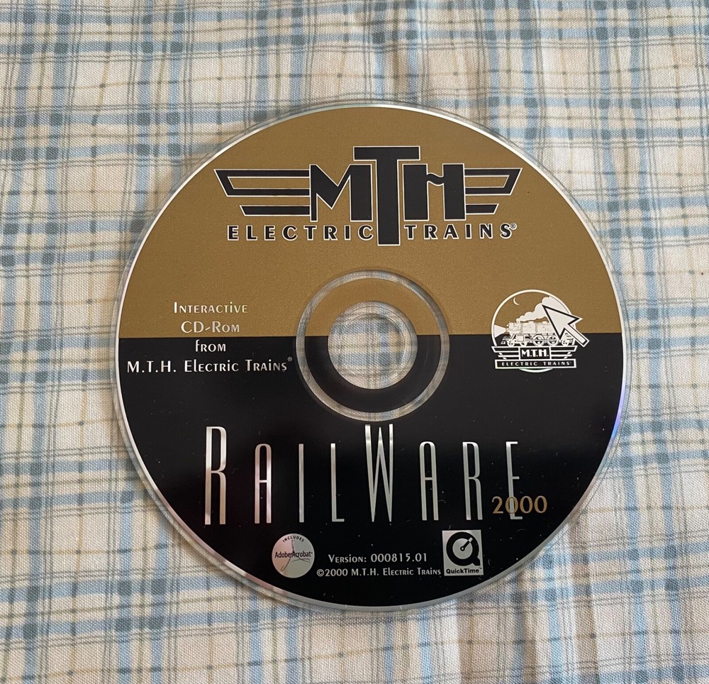 MTH Electric trains Railware Cdrom 2000