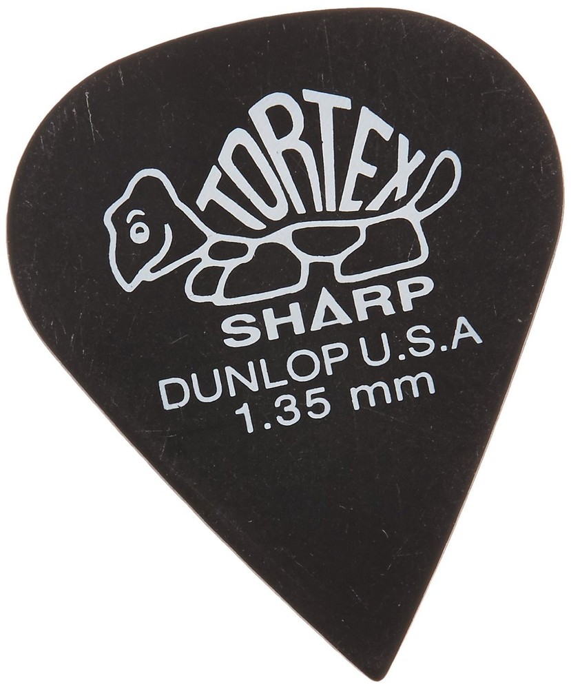 Dunlop Tortex Sharp 1.35 mm - Pack of 12