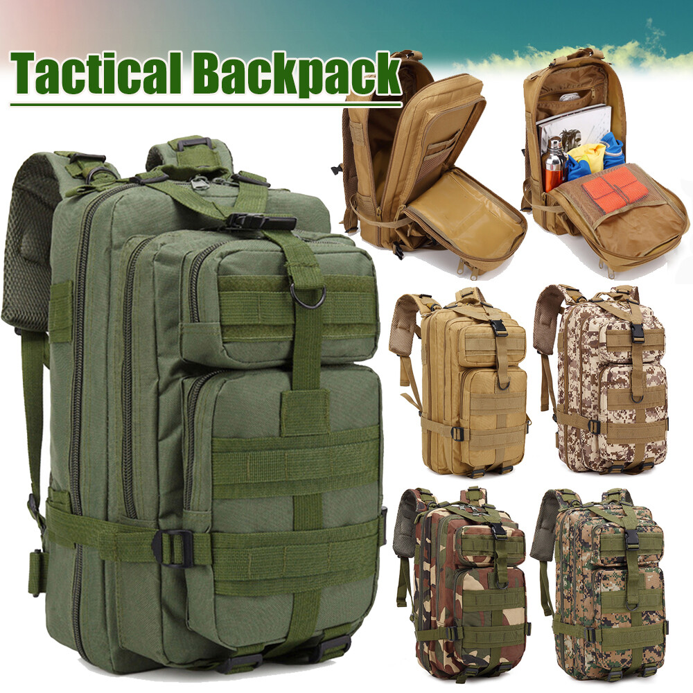 Military Tactical Backpack Army Molle Assault Pack Bug Bag Backpacks 30L Daypack