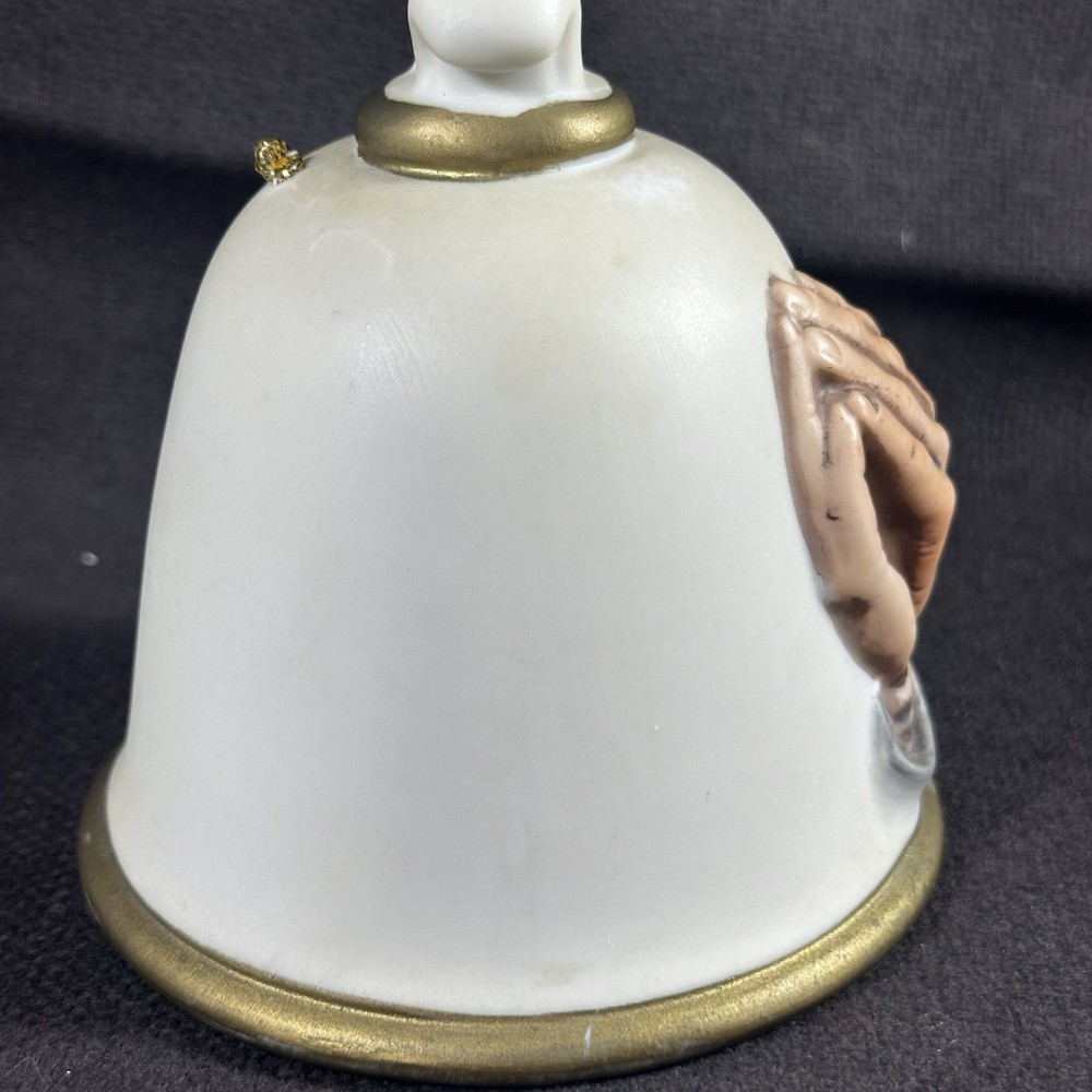 Christian/ Religious Bells - Praying Hands Ceramic