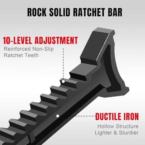 (6,600 LBs) Jack Stands, with Adjustable Lock Car Jack Stand, Fit 3 Ton Basic