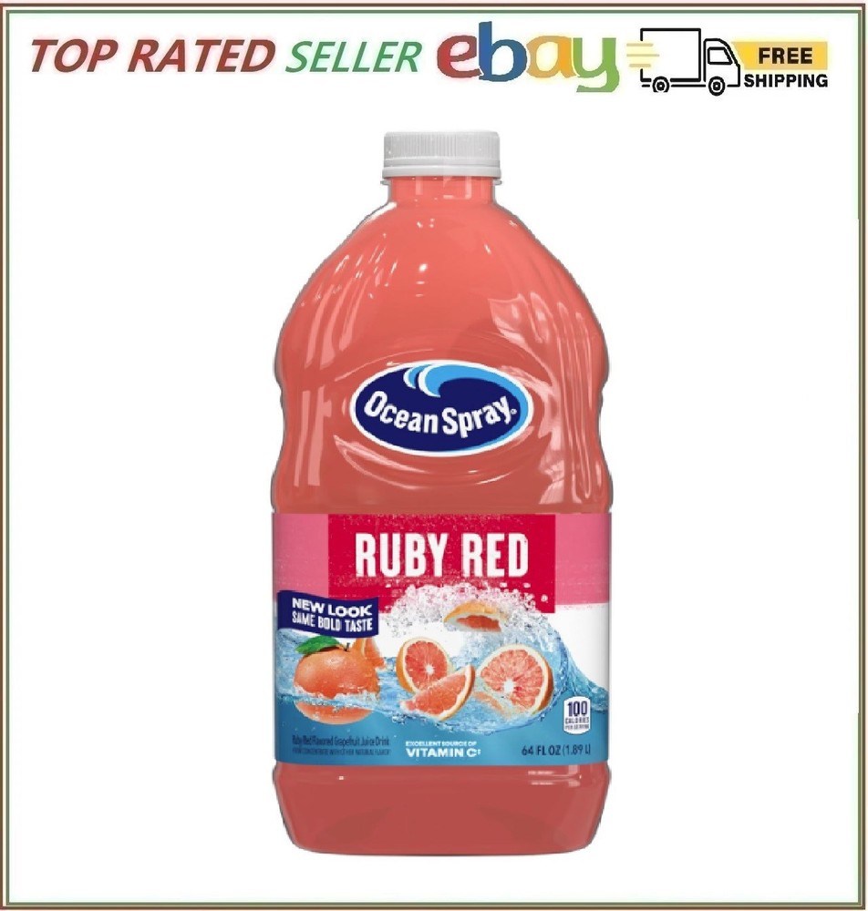 Ocean Spray® Ruby Red Grapefruit Juice Drink, 64 fl oz Bottle