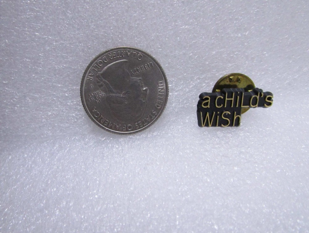 A Child's Wish Plastic Pin