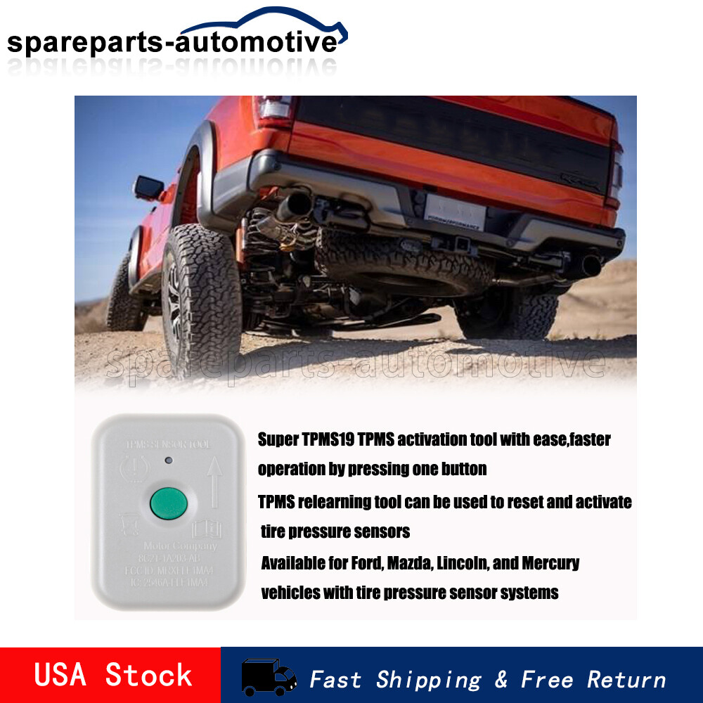 TPMS19 Reset Tool Tire Pressure Sensor Training Activation Transmitter For Ford