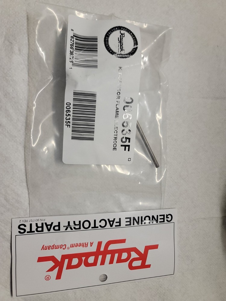Raypak Flame Sensor 006535F Geniune OEM