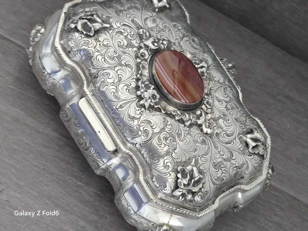 Fine Italian 800 Silver Box