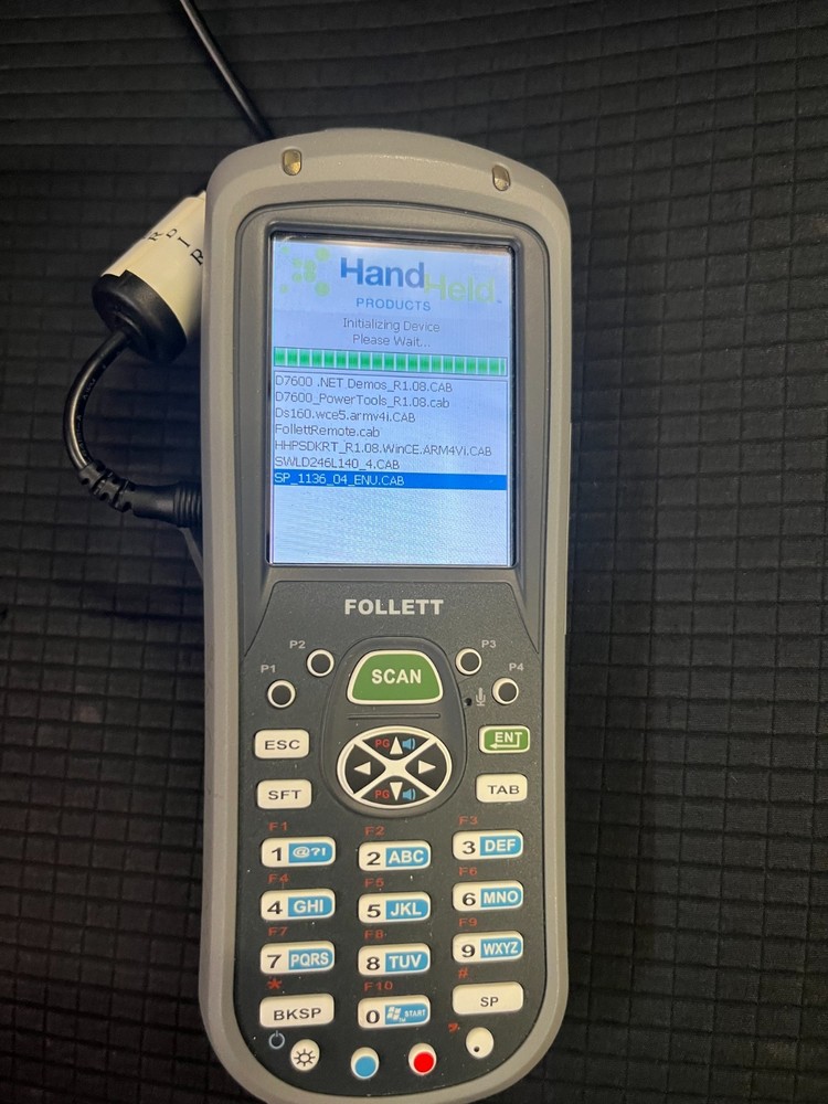 Follett Panther V3 Handheld Barcode Scanner – Wireless / USB