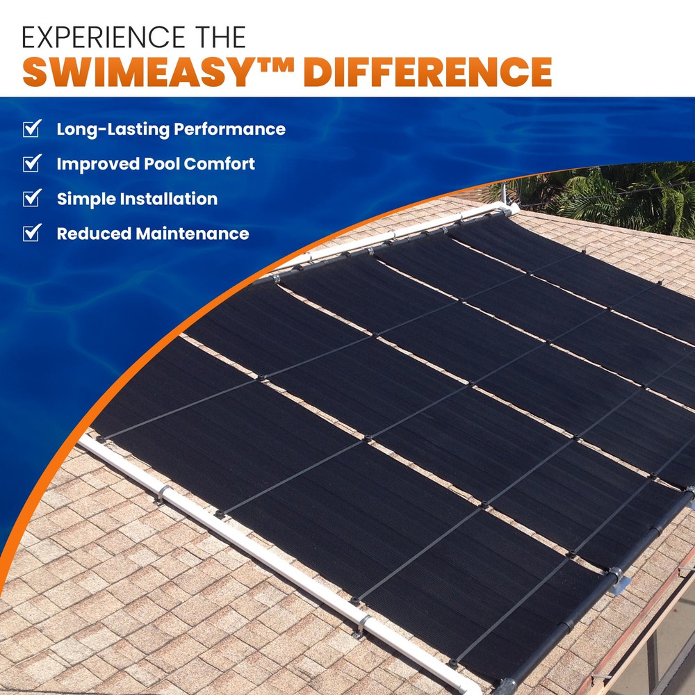 High-Performance Solar Pool Heater Panel Replacement, Highest Performing Design