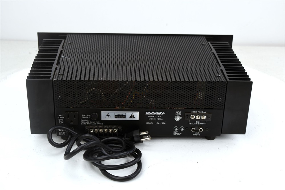 Bogen HTA-250A 250 Power Mos Fet Amplifier