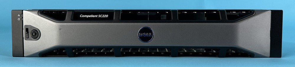 DELL COMPELLENT SC220 STORAGE ARRAY: 24 bay, no hhd |010-6969826