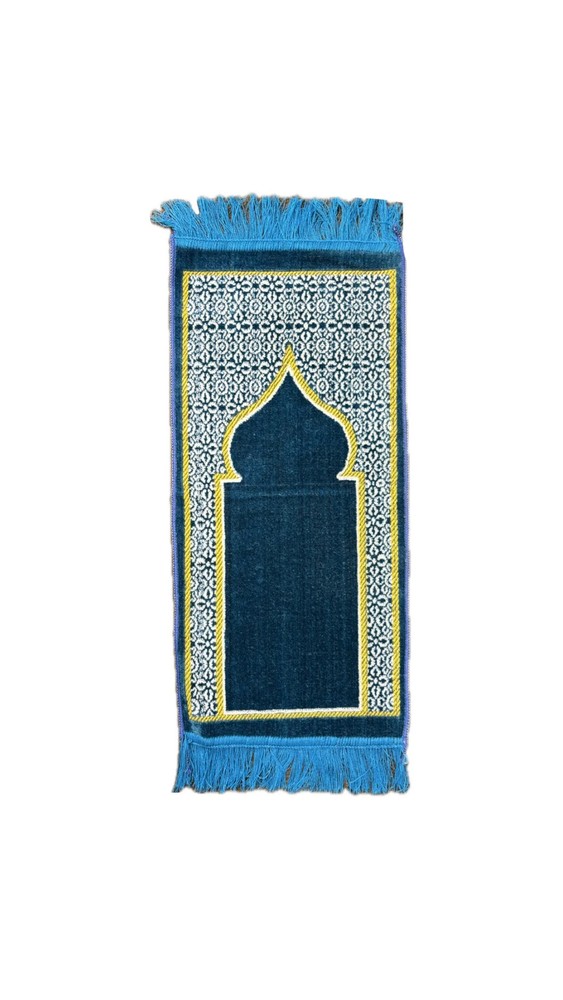 Small Blue Prayer Rug