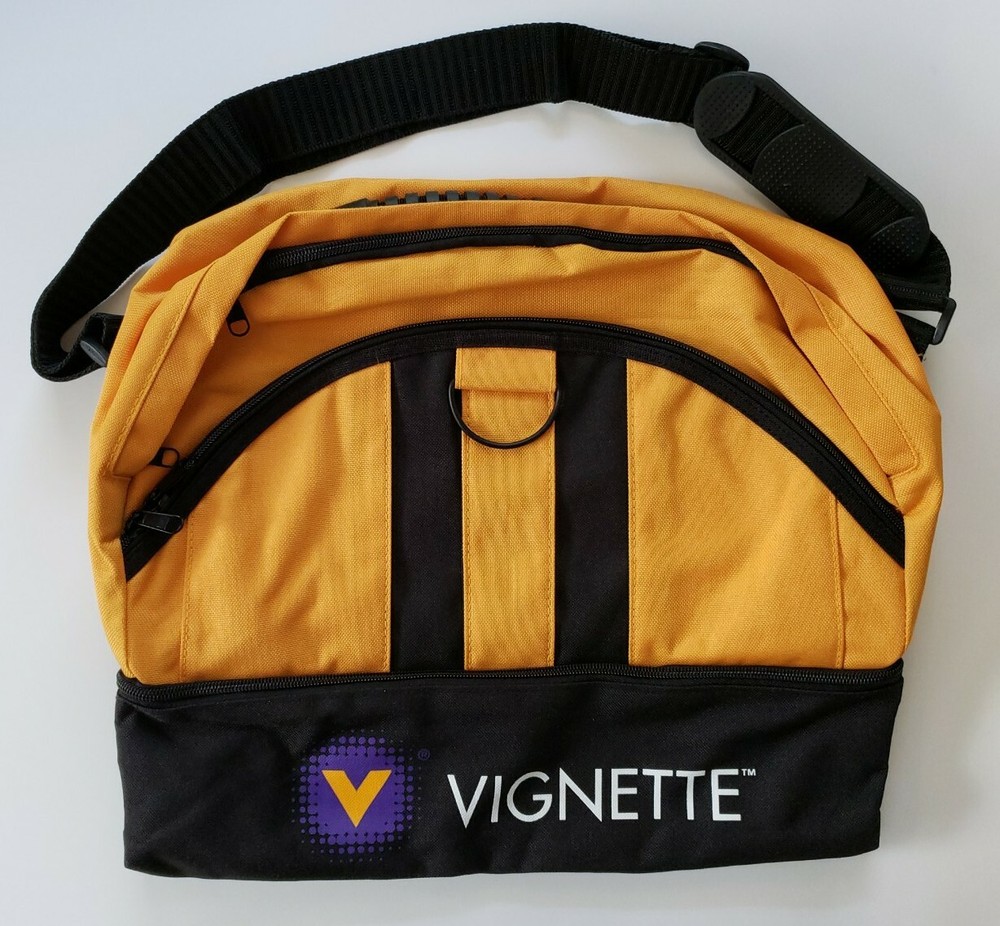 Vignette Yellow Computer Bag NEW