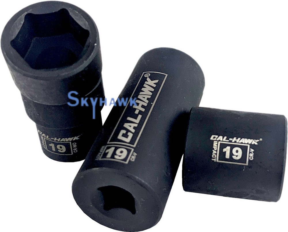 80pc 3/8"Dr. 6POINT Metric Deep Impact Socket CRV/CR-MO Set