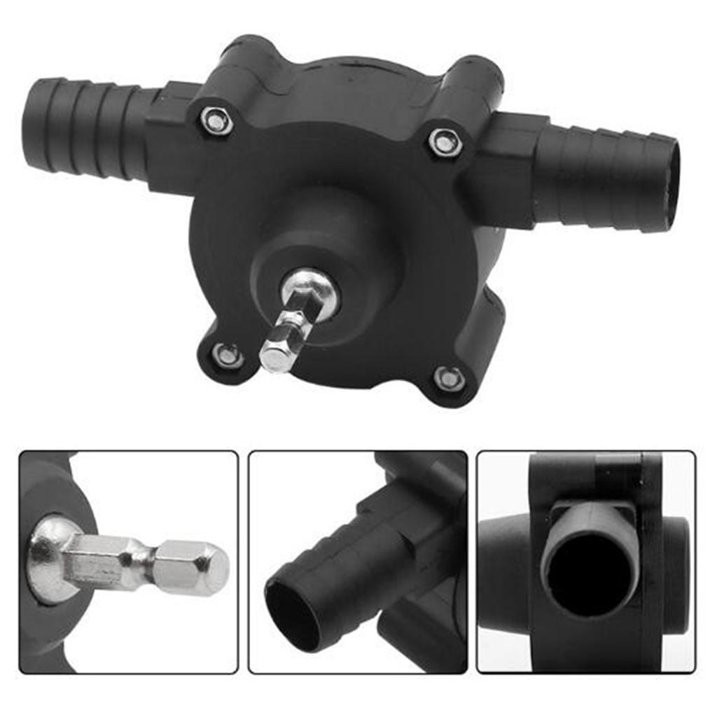 Drill Driven Water Pump for Quick Liquid Transfer