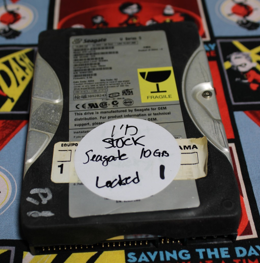 Original Xbox Seagate 10GB HDD - Prepped for Insignia