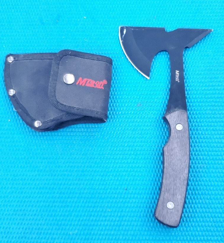 9" Mtech Full Tang Tomahawk Axe w/ Sheath MT600