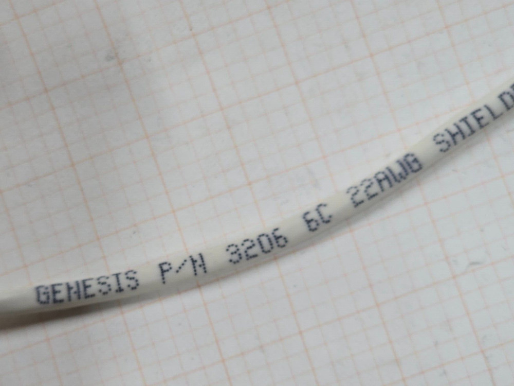 Southwire Genesis 3206 22/6C Shielded Plenum Control Cable CMP White /50ft